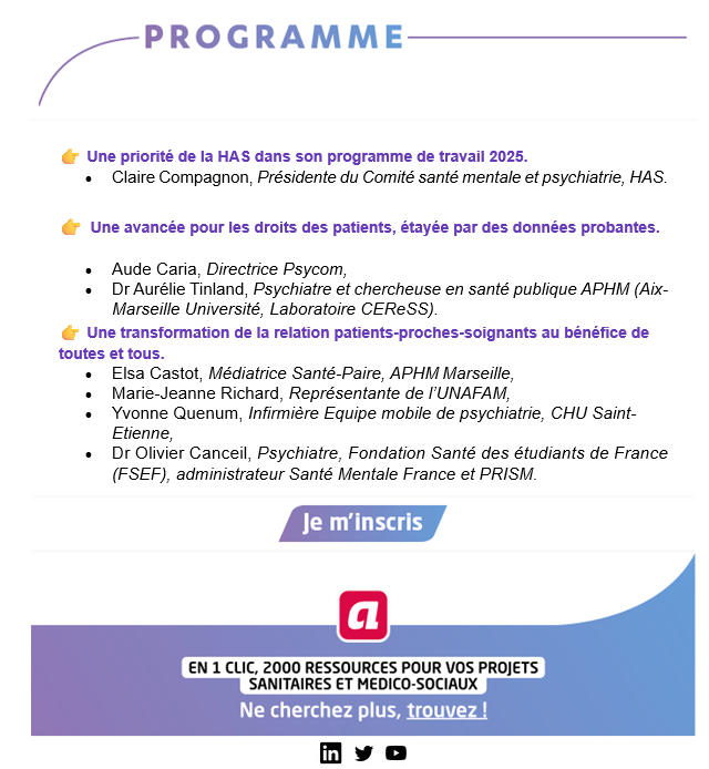 Programme Webconférence ANAP