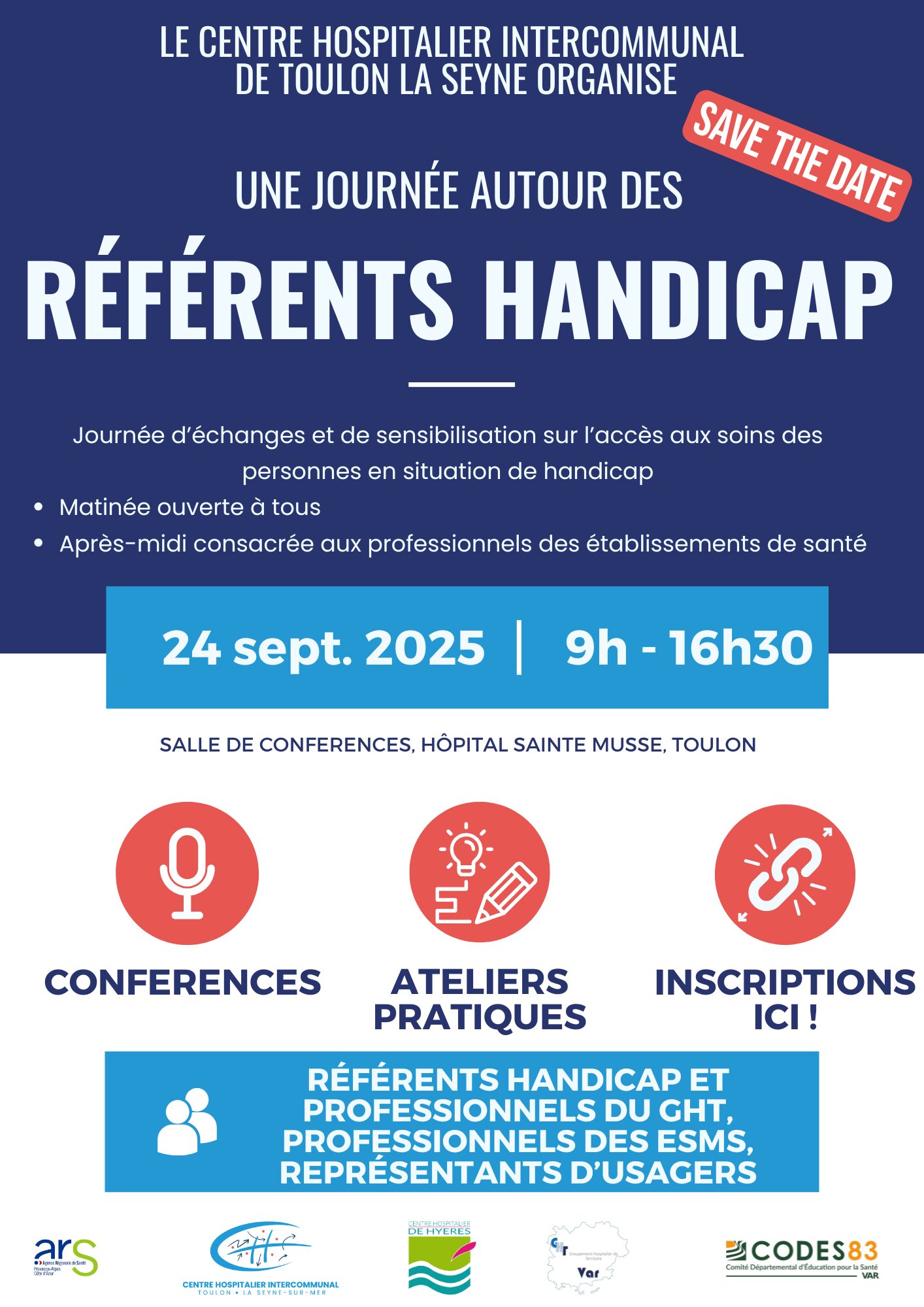 Colloque référents handicap 2025